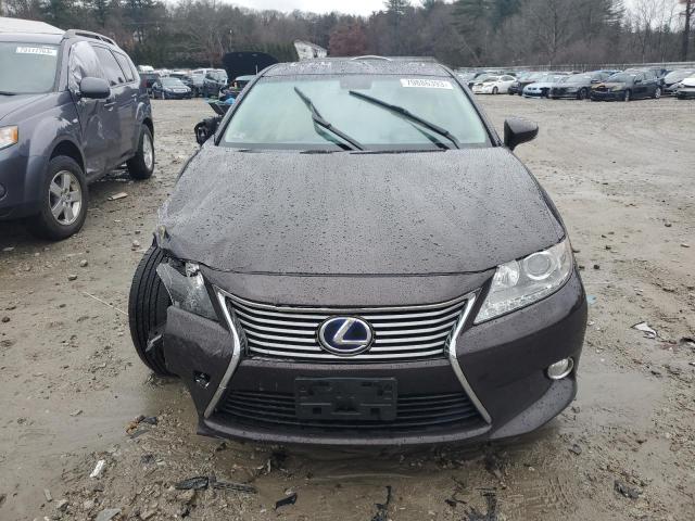 JTHBW1GG2D2010389 - 2013 LEXUS ES 300H BLACK photo 5