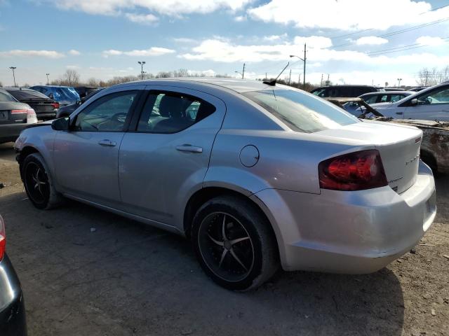 1C3CDZAB7CN177307 - 2012 DODGE AVENGER SE SILVER photo 2