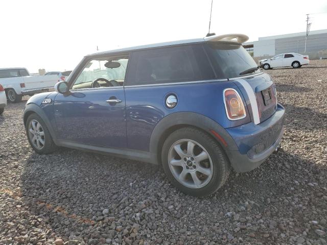 WMWMF73549TW82857 - 2009 MINI COOPER S BLUE photo 2