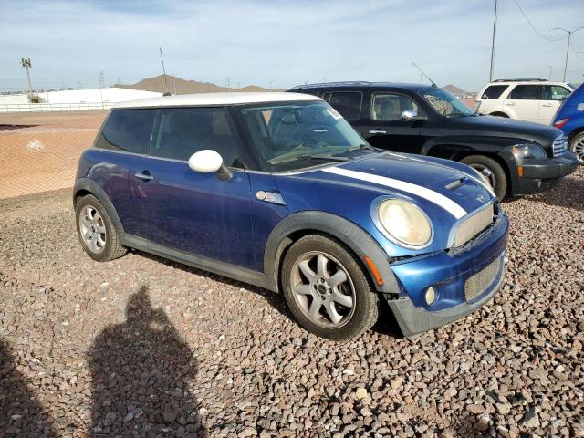 WMWMF73549TW82857 - 2009 MINI COOPER S BLUE photo 4