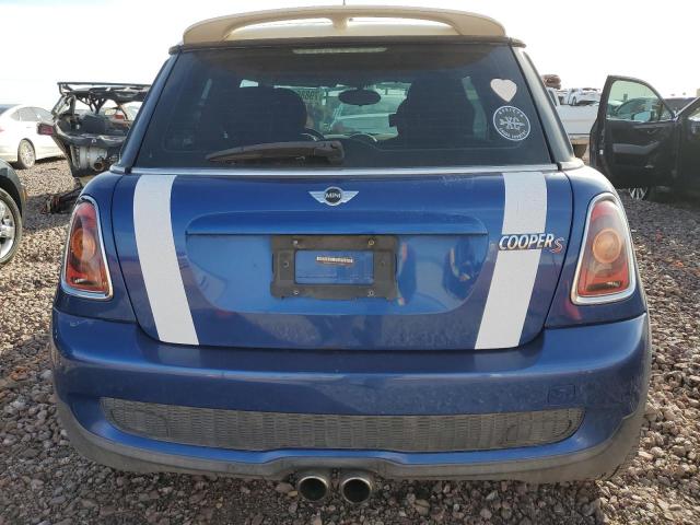 WMWMF73549TW82857 - 2009 MINI COOPER S BLUE photo 6