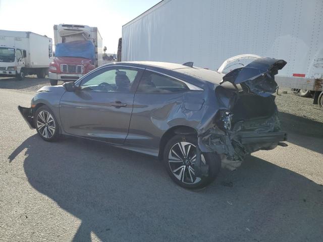 2HGFC3B34HH351125 - 2017 HONDA CIVIC EX GRAY photo 2