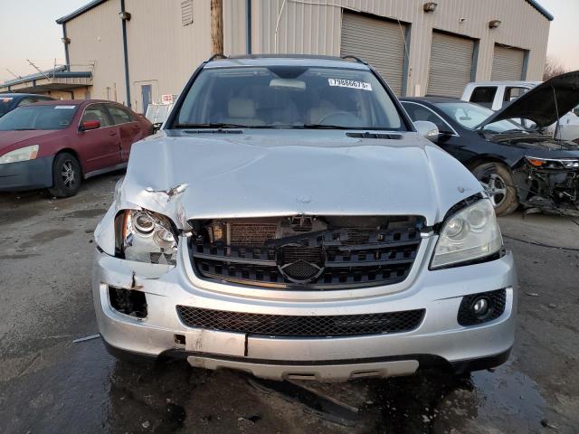 4JGBB86EX6A124389 - 2006 MERCEDES-BENZ ML 350 SILVER photo 5