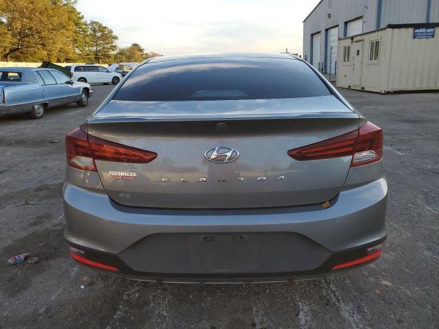 5NPD74LF3KH492923 - 2019 HYUNDAI ELANTRA SE GRAY photo 6