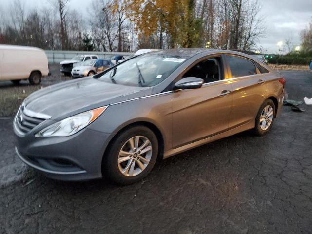 5NPEB4AC5EH906350 - 2014 HYUNDAI SONATA GLS GRAY photo 1