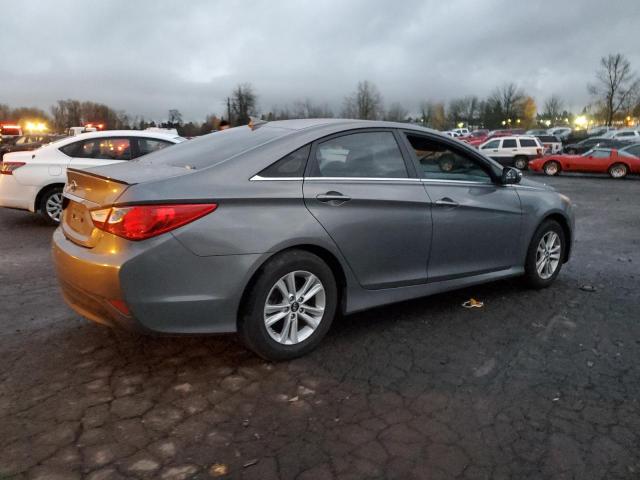 5NPEB4AC5EH906350 - 2014 HYUNDAI SONATA GLS GRAY photo 3