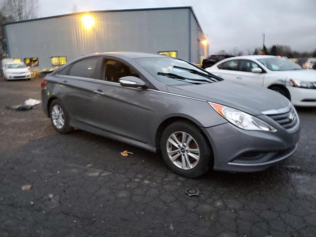 5NPEB4AC5EH906350 - 2014 HYUNDAI SONATA GLS GRAY photo 4