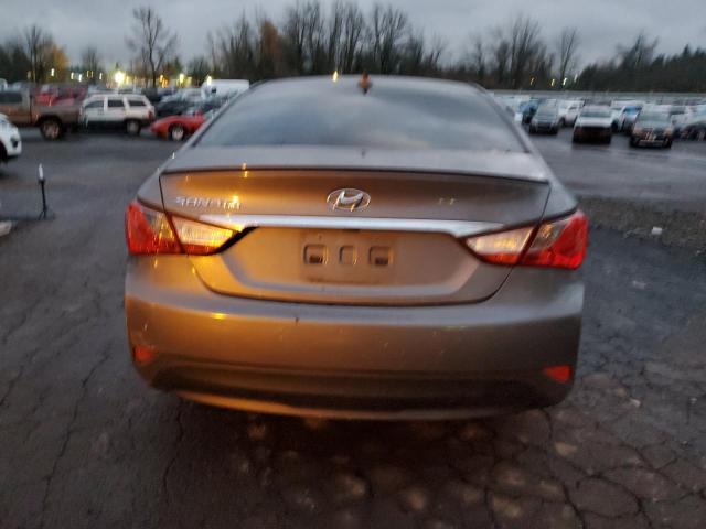 5NPEB4AC5EH906350 - 2014 HYUNDAI SONATA GLS GRAY photo 6