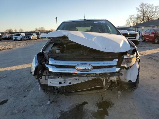 2FMDK4KCXEBA54899 - 2014 FORD EDGE LIMITED WHITE photo 5