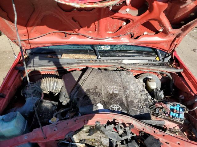 5TETU62N85Z135764 - 2005 TOYOTA TACOMA PRERUNNER ACCESS CAB RED photo 11