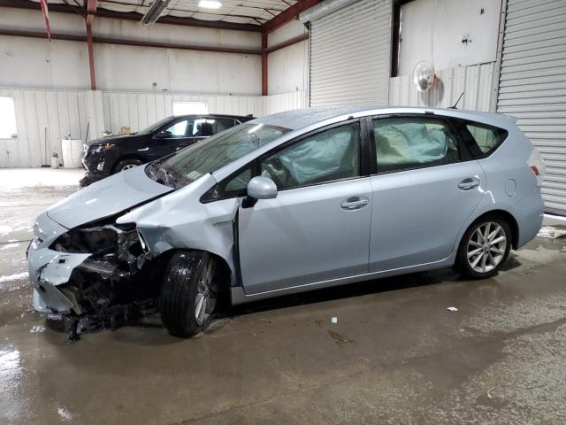 JTDZN3EU5C3055519 - 2012 TOYOTA PRIUS V BLUE photo 1