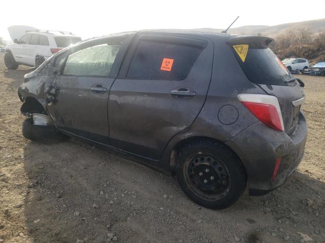 JTDKTUD36DD568490 - 2013 TOYOTA YARIS GRAY photo 2