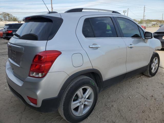 KL7CJLSB7LB039734 - 2020 CHEVROLET TRAX 1LT SILVER photo 3