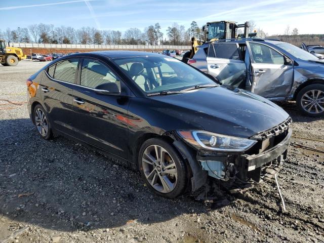 5NPD84LF6HH057416 - 2017 HYUNDAI ELANTRA SE BLACK photo 4