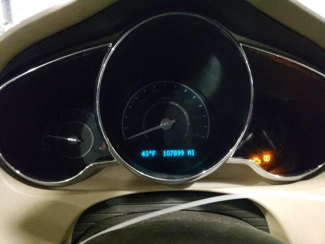 1G1ZE5E09CF211027 - 2012 CHEVROLET MALIBU LTZ ოქროსფერი ფოტო 9