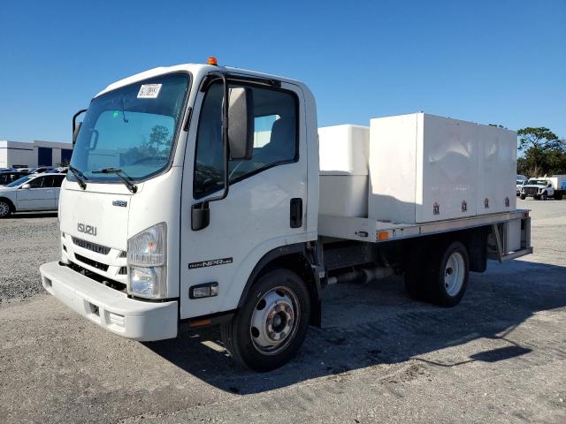 54DC4W1B0JS812064 - 2018 ISUZU NPR HD WHITE photo 1