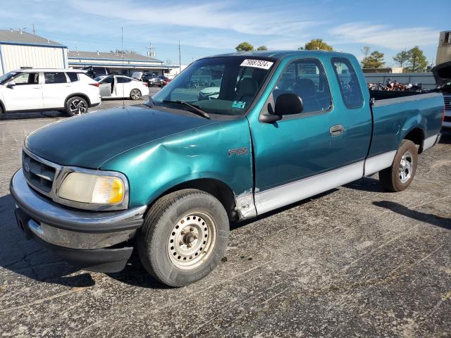 1FTDX1728VKC38314 - 1997 FORD F150 Зеленый фото 1