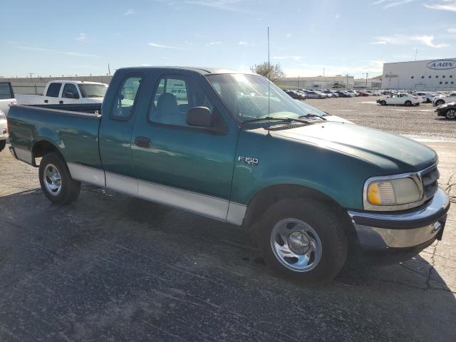 1FTDX1728VKC38314 - 1997 FORD F150 Зеленый фото 4