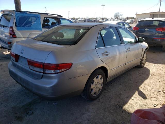 3HGCM56324G705658 - 2004 HONDA ACCORD LX GRAY photo 3