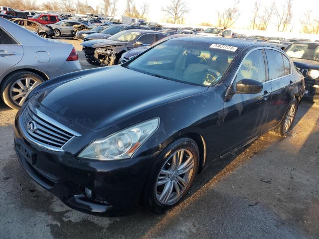 JN1CV6APXBM303315 - 2011 INFINITI G37 BASE BLACK photo 1