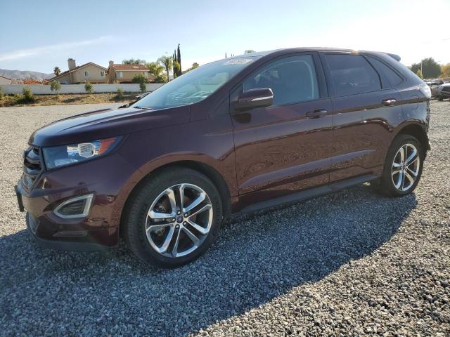 2FMPK4APXHBC41775 - 2017 FORD EDGE SPORT BURGUNDY photo 1