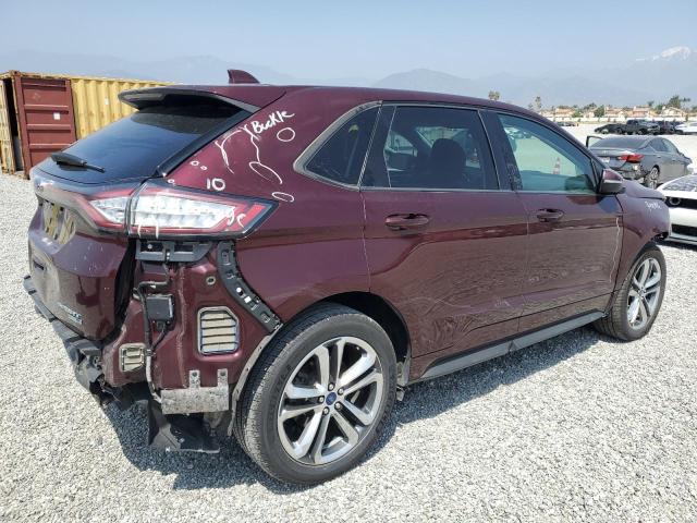 2FMPK4APXHBC41775 - 2017 FORD EDGE SPORT BURGUNDY photo 3