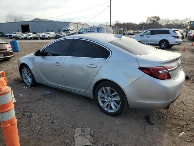 2G4GK5EX4F9163210 - 2015 BUICK REGAL SILVER photo 2