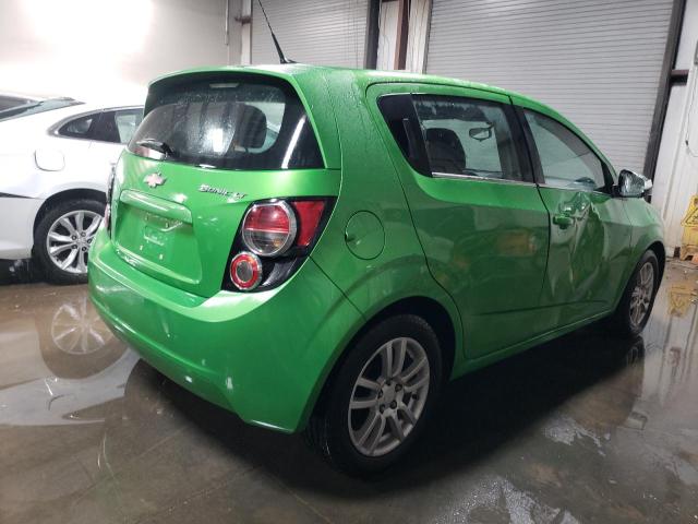 1G1JC6SH6E4216588 - 2014 CHEVROLET SONIC LT GREEN photo 3