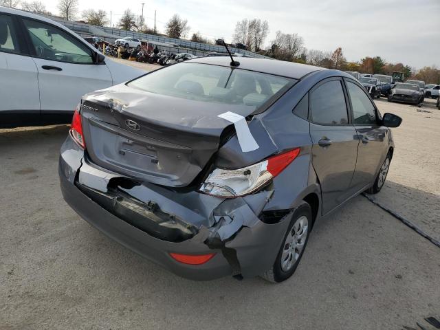 KMHCT4AE1HU282221 - 2017 HYUNDAI ACCENT SE GRAY photo 3