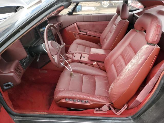 1G6VR318XKU102454 - 1989 CADILLAC ALLANTE BLACK photo 7