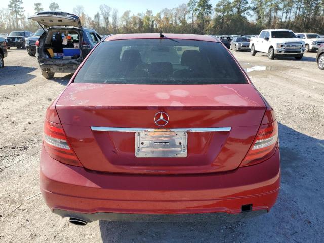 WDDGF4HB7DA770356 - 2013 MERCEDES-BENZ C 250 RED photo 6