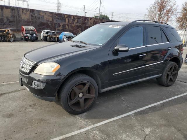 4JGBB86E48A371121 - 2008 MERCEDES-BENZ ML 350 BLACK photo 1