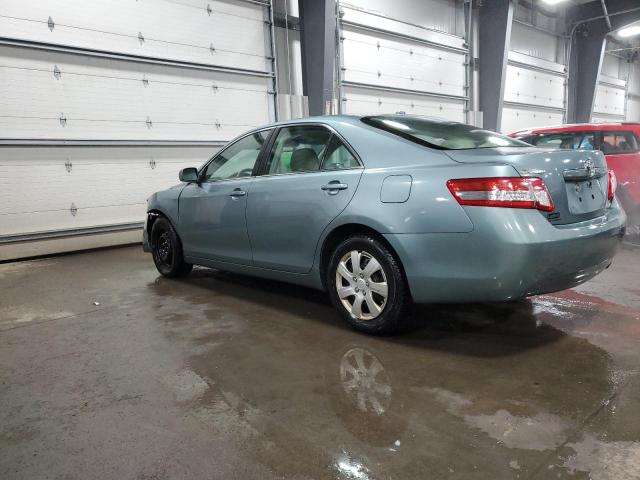 4T1BF3EK4BU756991 - 2011 TOYOTA CAMRY BASE BLUE photo 2