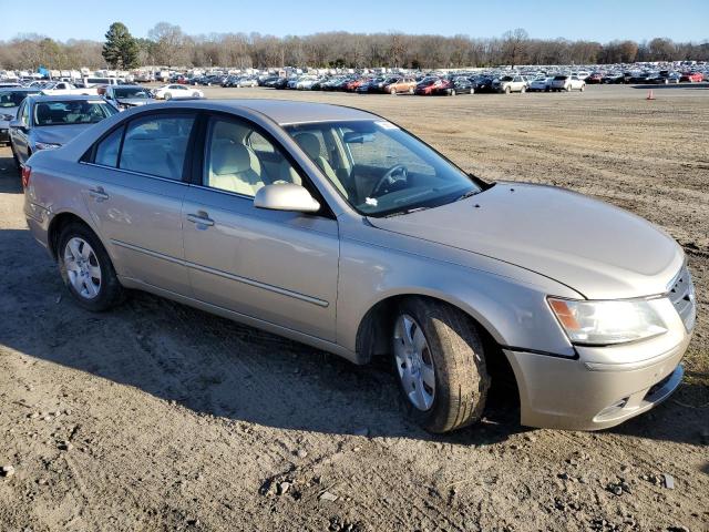 5NPET46C99H501488 - 2009 HYUNDAI SONATA GLS TAN photo 4