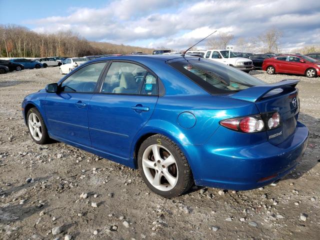 1YVHP84C575M12620 - 2007 MAZDA 6 I BLUE photo 2