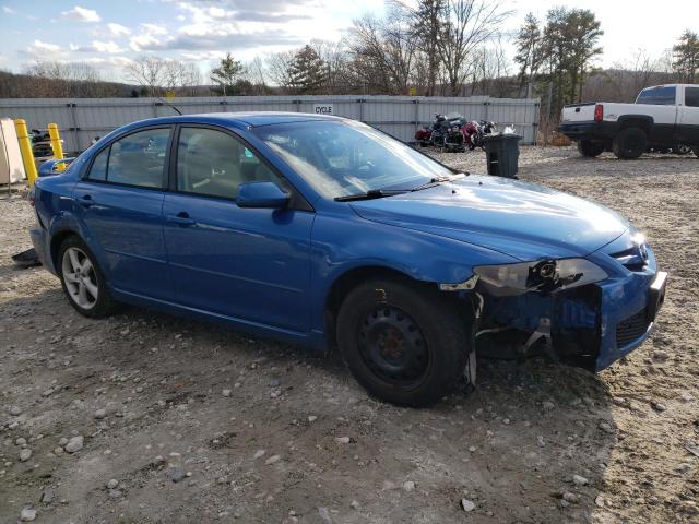 1YVHP84C575M12620 - 2007 MAZDA 6 I BLUE photo 4