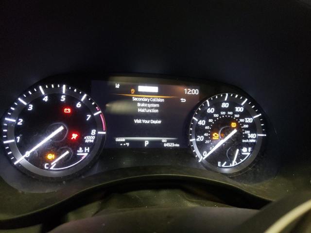 5TDGZRBH2MS125936 - 2021 TOYOTA HIGHLANDER XLE GRAY photo 9