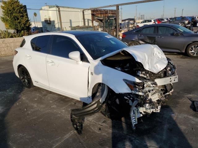 JTHKD5BH1F2239372 - 2015 LEXUS CT 200 WHITE photo 4