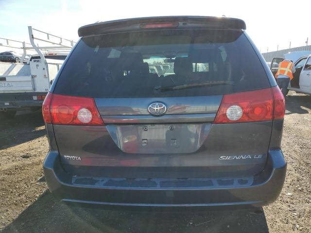 5TDZK23C78S179021 - 2008 TOYOTA SIENNA CE BLUE photo 6