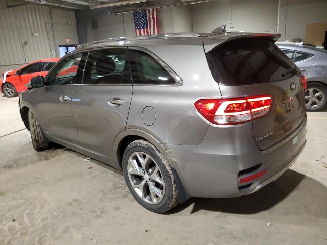 5XYPKDA51HG244126 - 2017 KIA SORENTO SX GRAY photo 2