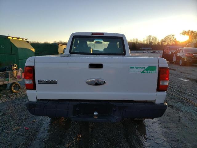 1FTYR10D98PA08215 - 2008 FORD RANGER WHITE photo 6