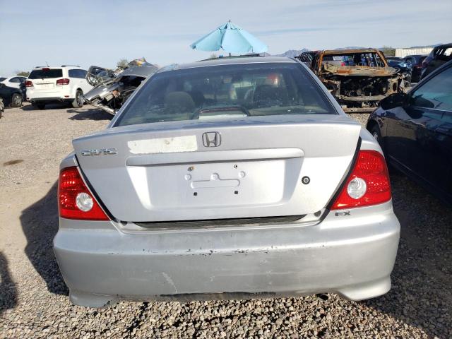 1HGEM21954L022794 - 2004 HONDA CIVIC EX SILVER photo 6