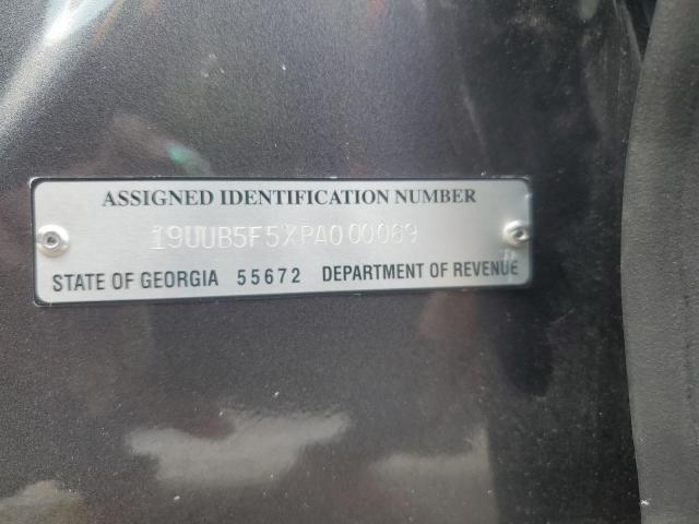 19UUB5F5XPA000069 - 2023 ACURA TLX TECH A GRAY photo 12