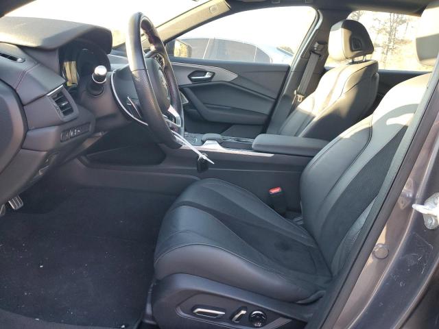 19UUB5F5XPA000069 - 2023 ACURA TLX TECH A GRAY photo 7