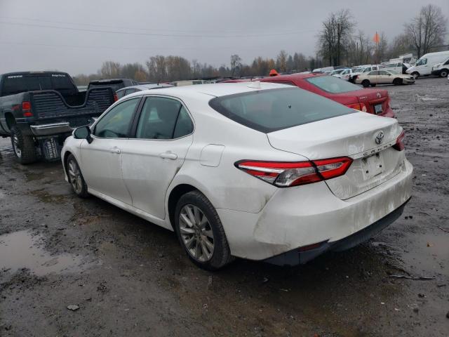 4T1B11HK2KU267181 - 2019 TOYOTA CAMRY L WHITE photo 2