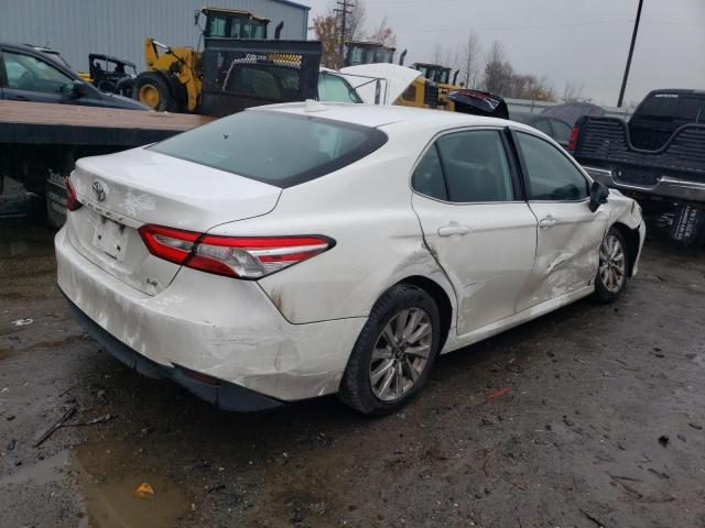 4T1B11HK2KU267181 - 2019 TOYOTA CAMRY L WHITE photo 3