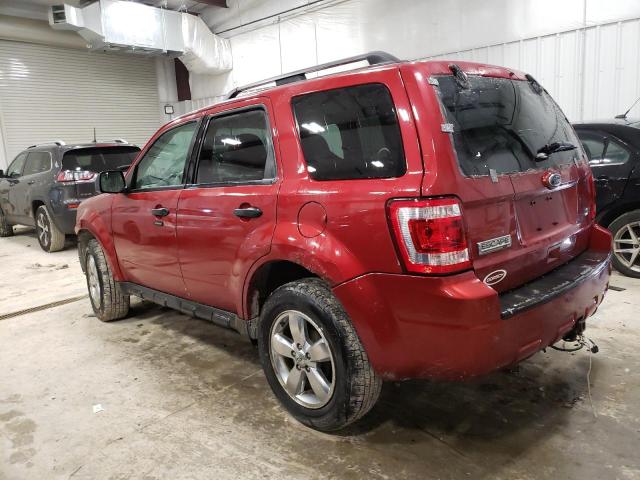 1FMCU0DG8CKA48164 - 2012 FORD ESCAPE XLT RED photo 2