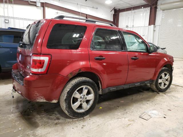 1FMCU0DG8CKA48164 - 2012 FORD ESCAPE XLT RED photo 3