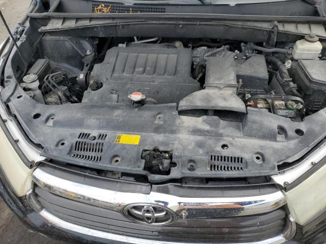 5TDKKRFH8FS114094 - 2015 TOYOTA HIGHLANDER XLE BLACK photo 12