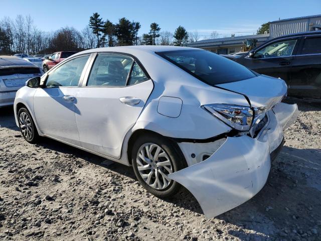 2T1BURHE4JC010099 - 2018 TOYOTA COROLLA L WHITE photo 2